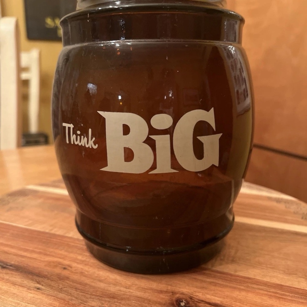Vintage Siesta Ware Large "Think Big" Mug